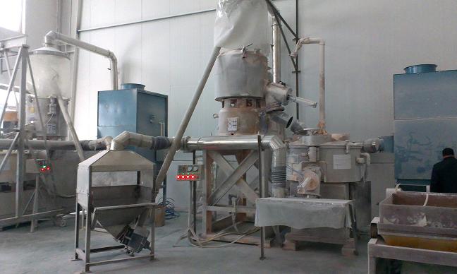 河北雄縣PVC混料機、擠出機除塵系統(tǒng)除塵器已交付使用